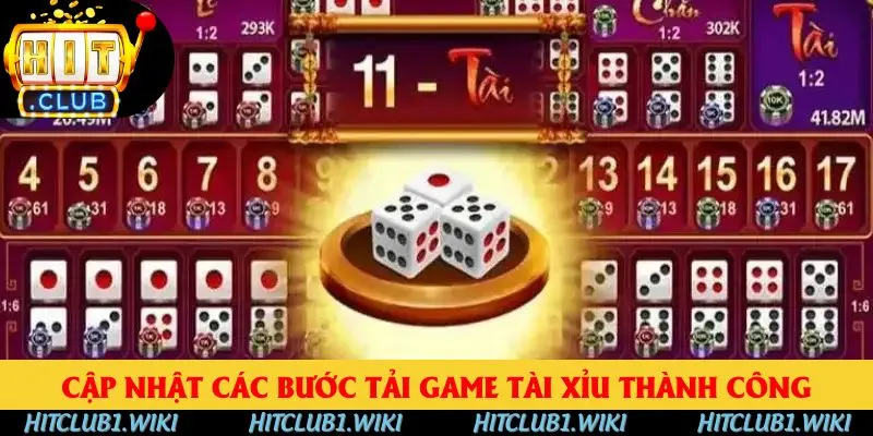 Cập nhật các bước tải game tài xỉu thành công